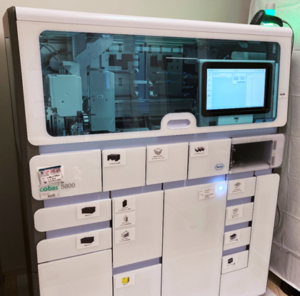 全自動遺伝子検査装置(COBAS5800) 