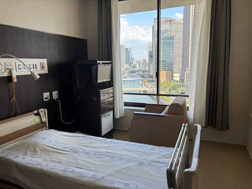 病室から見える風景2